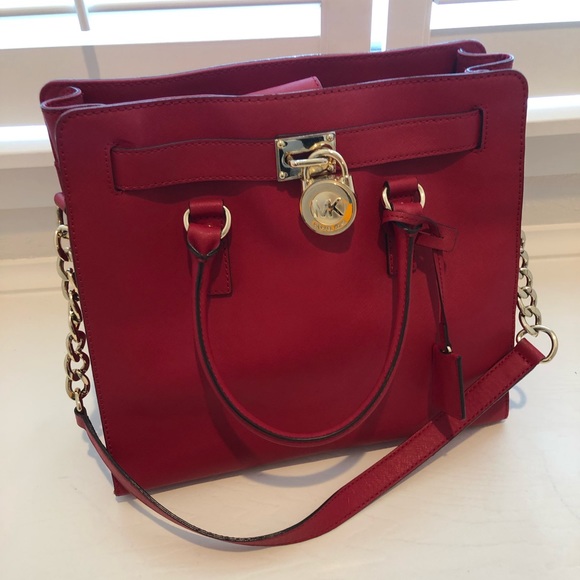 ♥️Michael Kors Hamilton Tote - Picture 3 of 16